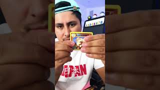 Cutting a Charizard in half in a Pokémon pack! #short #cards #pokemon