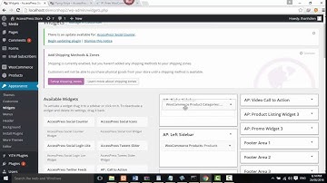 Bài  8 widget shop sidebar AccessPress Store
