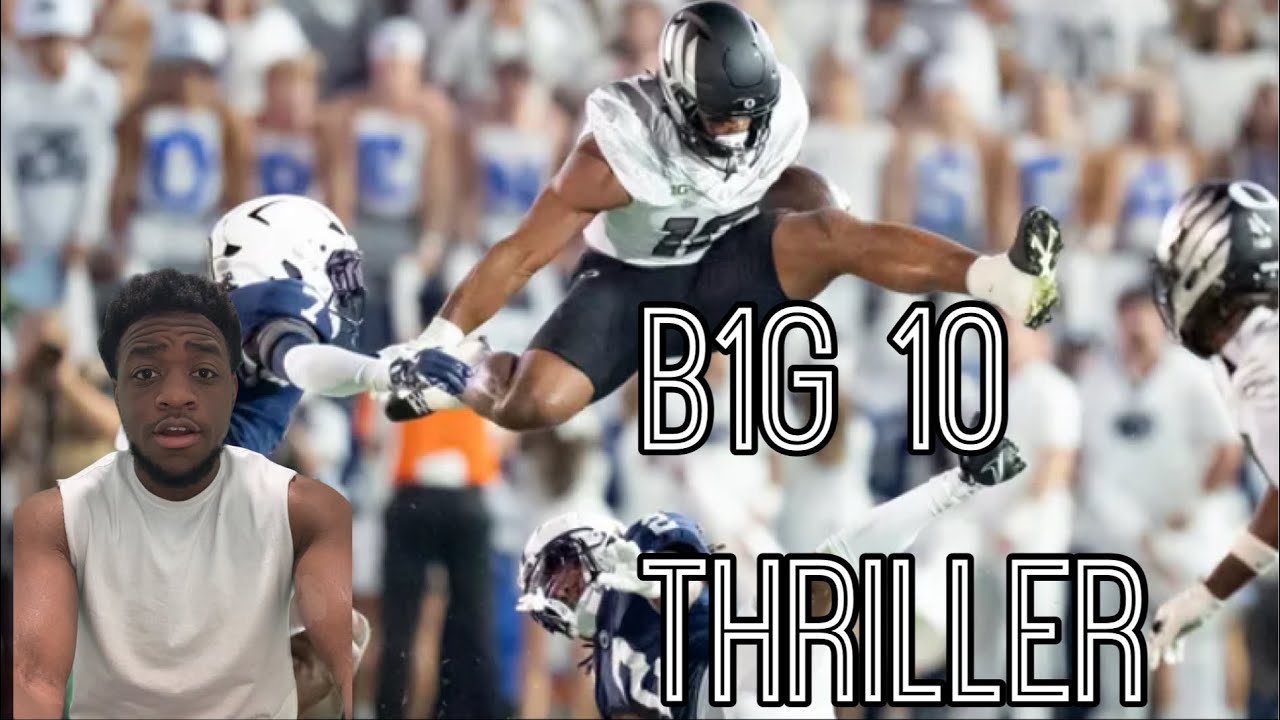 DOUBLE OT THRILLER!! | Oregon vs Penn State | 2025 College Football Highlights (Reaction)