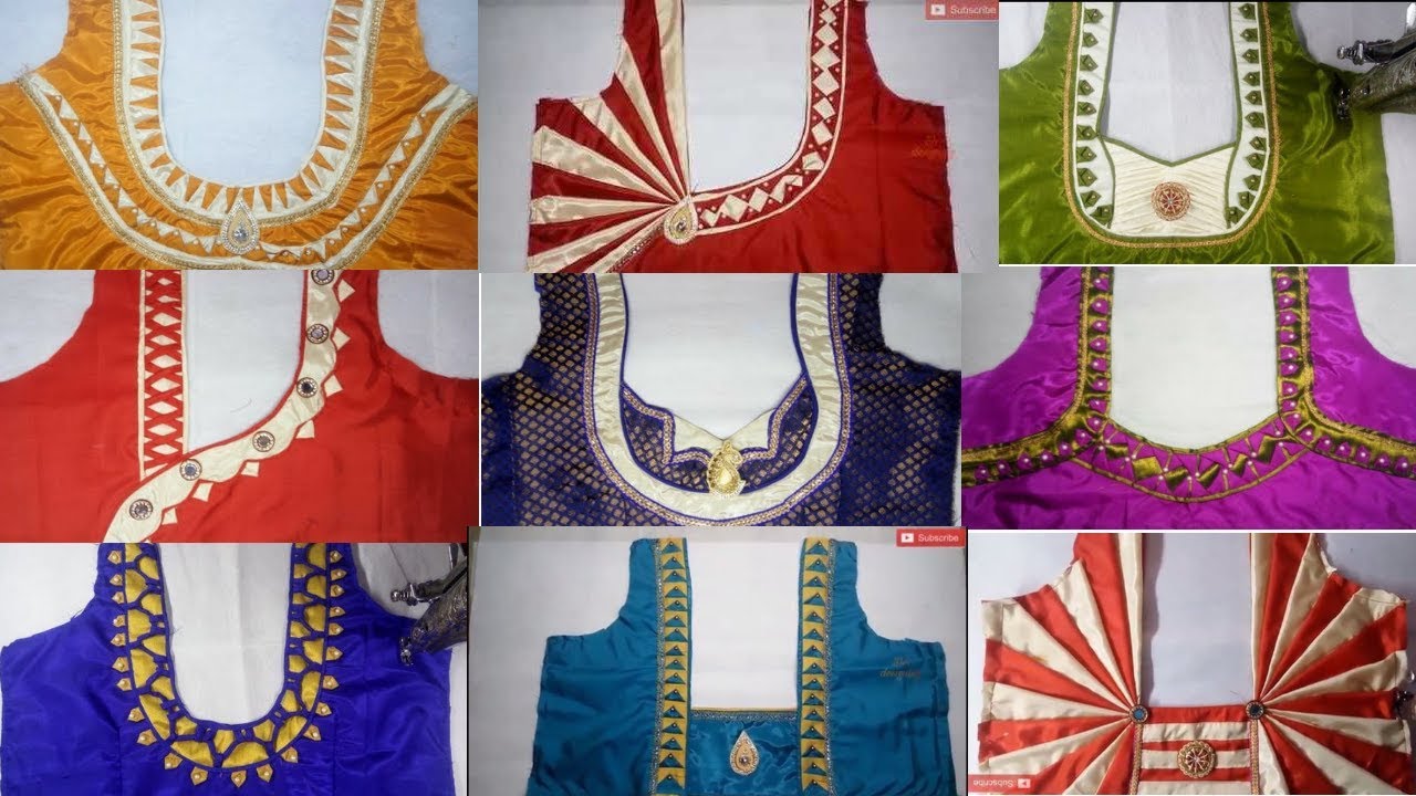21 blouse designing
