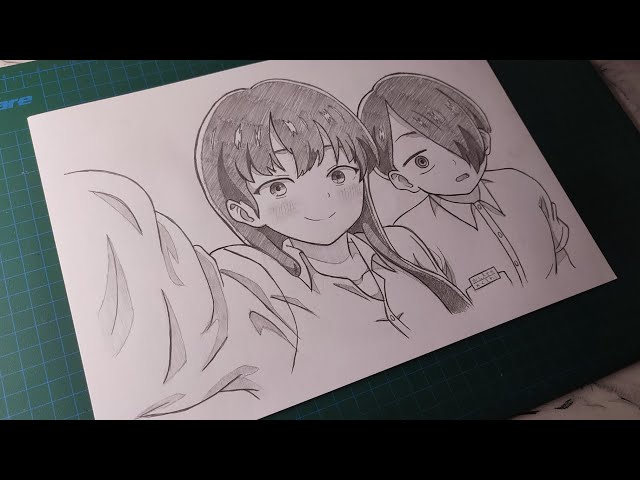 Art] Yamada and Ichikawa drawn by Pochi (Boku no Kokoro no Yabai