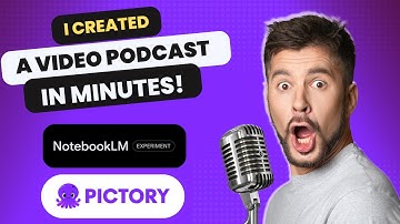 Notebook LM - Create Video Podcasts in Minutes! With Pictory AI