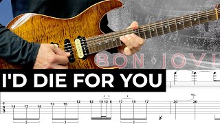 Id Die For You Bon Jovi Guitar Cover Tab