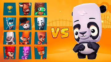 OLLIE vs ALL ANIMALS!! - Zooba Best Moments