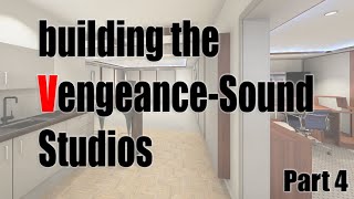 Building the new Vengeance-Sound studios VLOG Part 4 - Interior