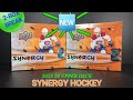 New 202324 upper deck synergy hockey 2box break hunting autographed rookie cards  connor bedard