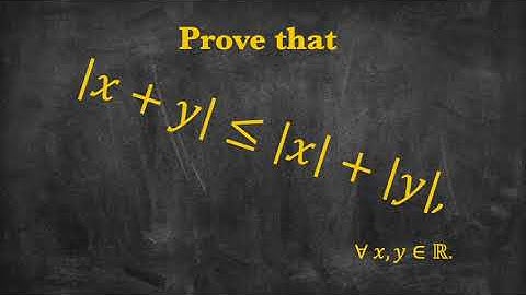 Triangle inequality in Euclidean geometry