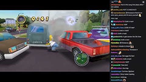 [Vinesauce] Vinny - The Simpsons: Hit & Run: Mod of Stupidity + Steamed Hams Mod [WITH CHAT]