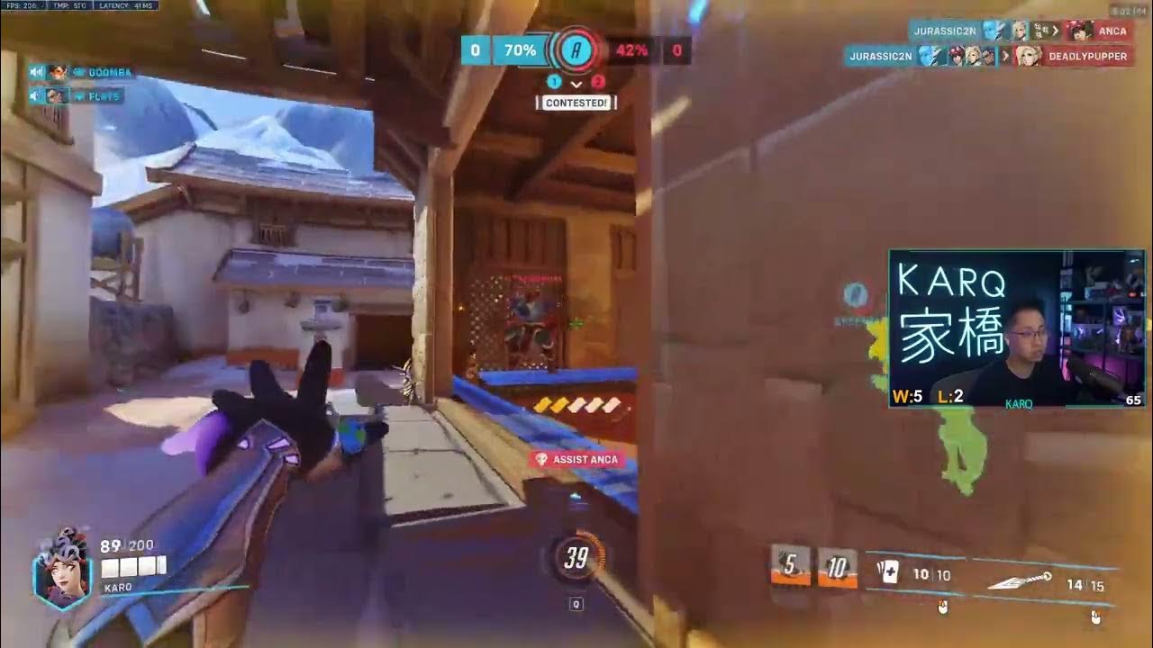 KarQ Letting Flats Die Overwatch 2 YouTube