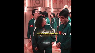 Thanos And Namgyu In This Scene Squid Game X Luna Bala Slowed Phonk Edit 