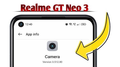 Camera Not Working on Realme GT Neo 3 Problem Solved