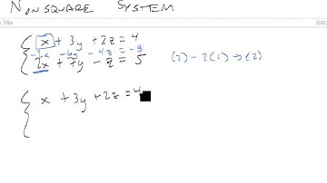 Nonsquare Systems