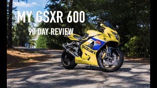 2005 SUZUKI GSXR 600 **90 Day Review**