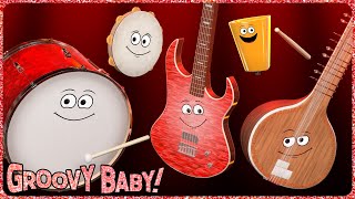 "Rock Show!" – Baby Sensory Music Video – Righteous Exhilarating Music and Animated Instruments screenshot 4