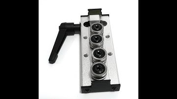 How to add a brake handle on linear roller guide SGB15-4UU?