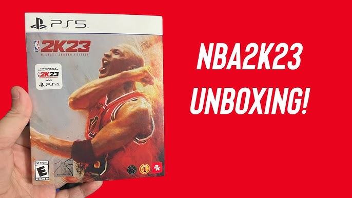 NBA 2K23 MICHAEL JORDAN EDITION PLAYSTATION 4 PS4 GAME W/ SLIP COVER