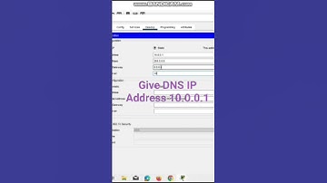 DNS server configuration in Cisco Packet Tracer