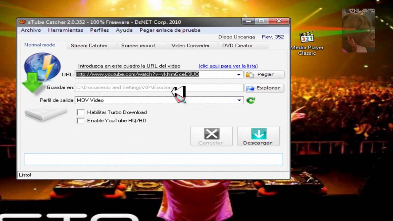 COMO DESCARGAR Y UTILIZAR EL A TUBE CATCHER NUEVA EDICION YouTube