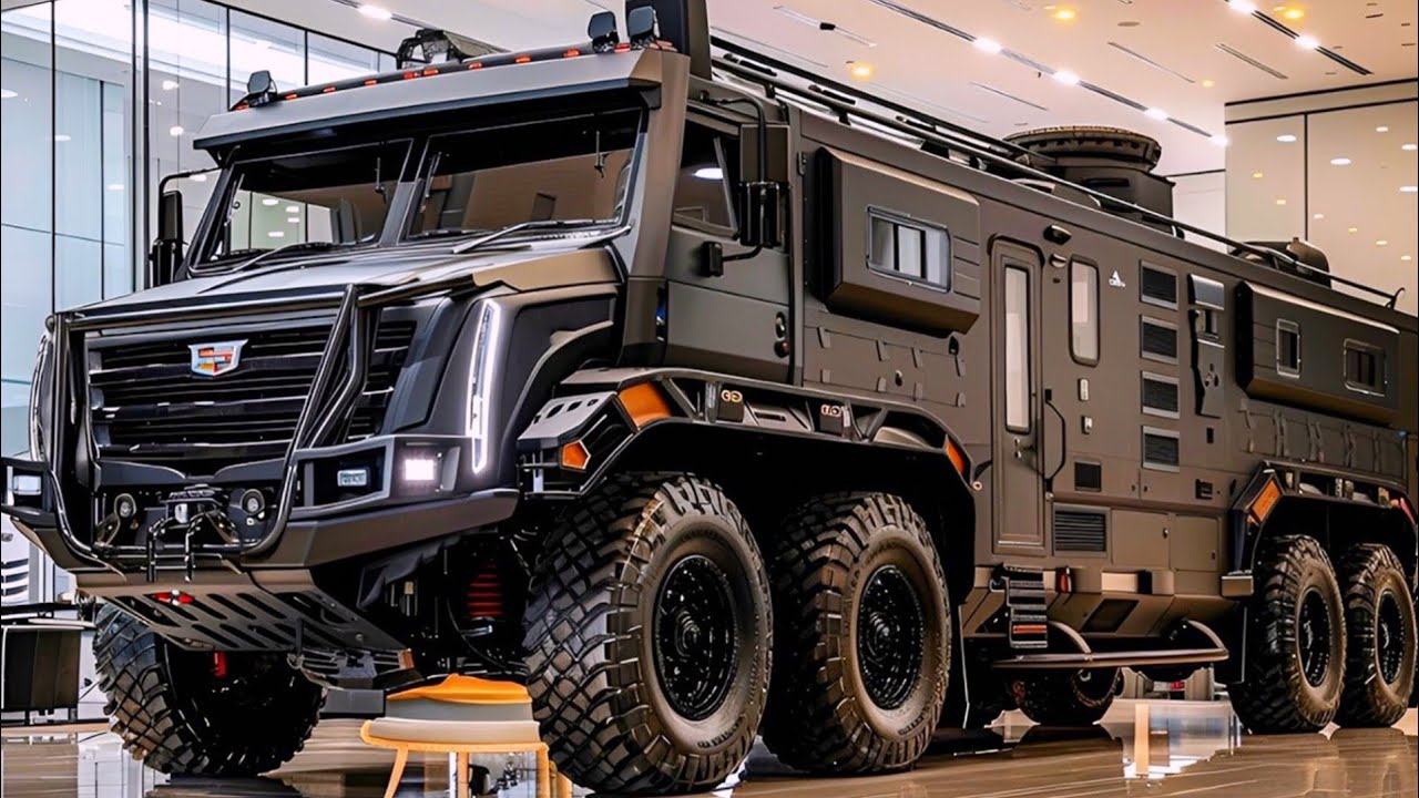 2027 Cadillac OBSIDIAN Motorhome — Самый Роскошный Дом на Колесах в Истории Cadillac