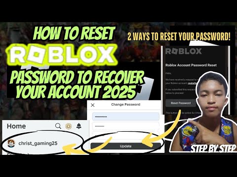 HOW To Reset Roblox Password RECOVER ROBLOX Account Change Password Hqdefault