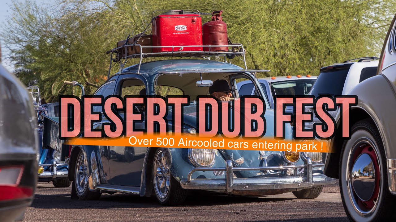 Desert Dub Fest #4 over 500 Cars entering the park!