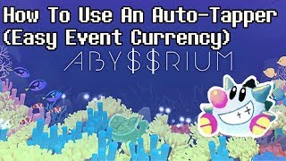 Tap Tap Fish - AbyssRium: Autotapper! How to use Nox Player to get Sakura/event candy easy! screenshot 3