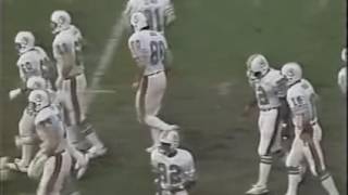 New England Patriots vs Miami Dolphins 1982 Wildcard Playoffs