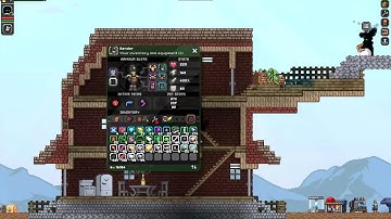 Starbound 1.0 Operation: Colony Building With CrazyAsian - Putting Up The Furniture Part 7