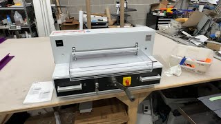 TRIUMPH 4350 (SAME as IDEAL 4350) 17" Electric Paper Cutter triumph MBM Ideal 4350 **DEMO**