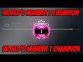 WORLD'S NUMBER 1 CHAMPION - Rainbow Six Siege