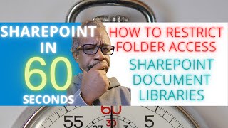SharePoint: Restrict Access To A Folder In A Document Library