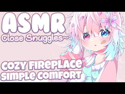 【ASMR】 Close Comforting Snuggles During a Cold Winter Night~♡ | Wind, Warm Fire, & Hot Coco (Teaser)
