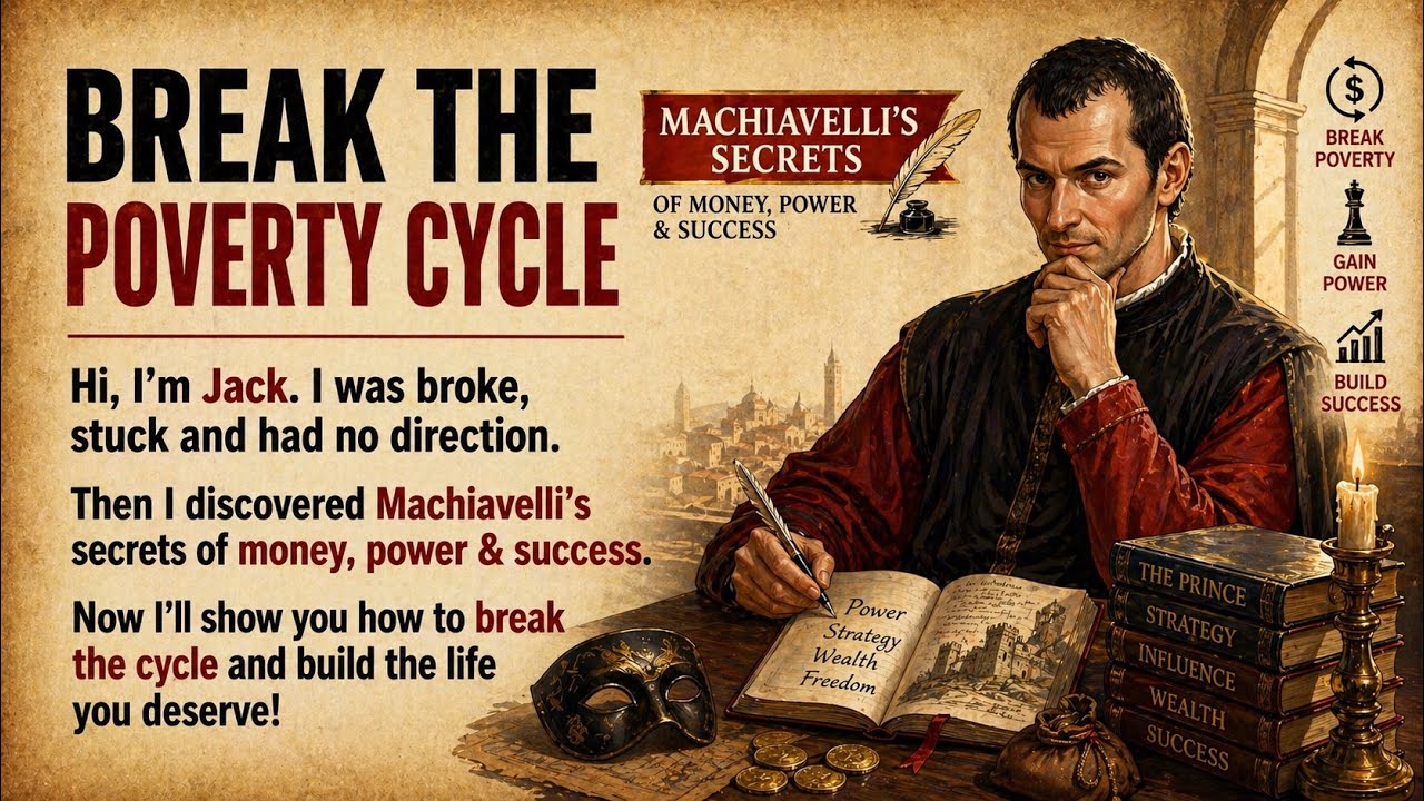 Break the Poverty Cycle | Machiavelli’s Secrets of Money, Power & Success