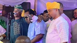 SAHEED OSUPA’S ARRIVAL CHARGES THE ATMOSPHERE AT AHMED ALAWIYE’S BIRTHDAY PARTY