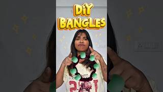 DIY Homemade Bangles 📿...WOW 😱 #shorts #youtubeshorts #trending #viral