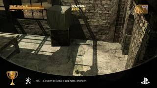 I Am The Expert On Arms, Equipment And Tech Trophy From Metal Gear Solid 4 Guns Of The Patriots