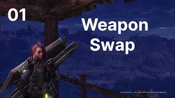 We swap weapons to try them out |Weapon Swap 01|