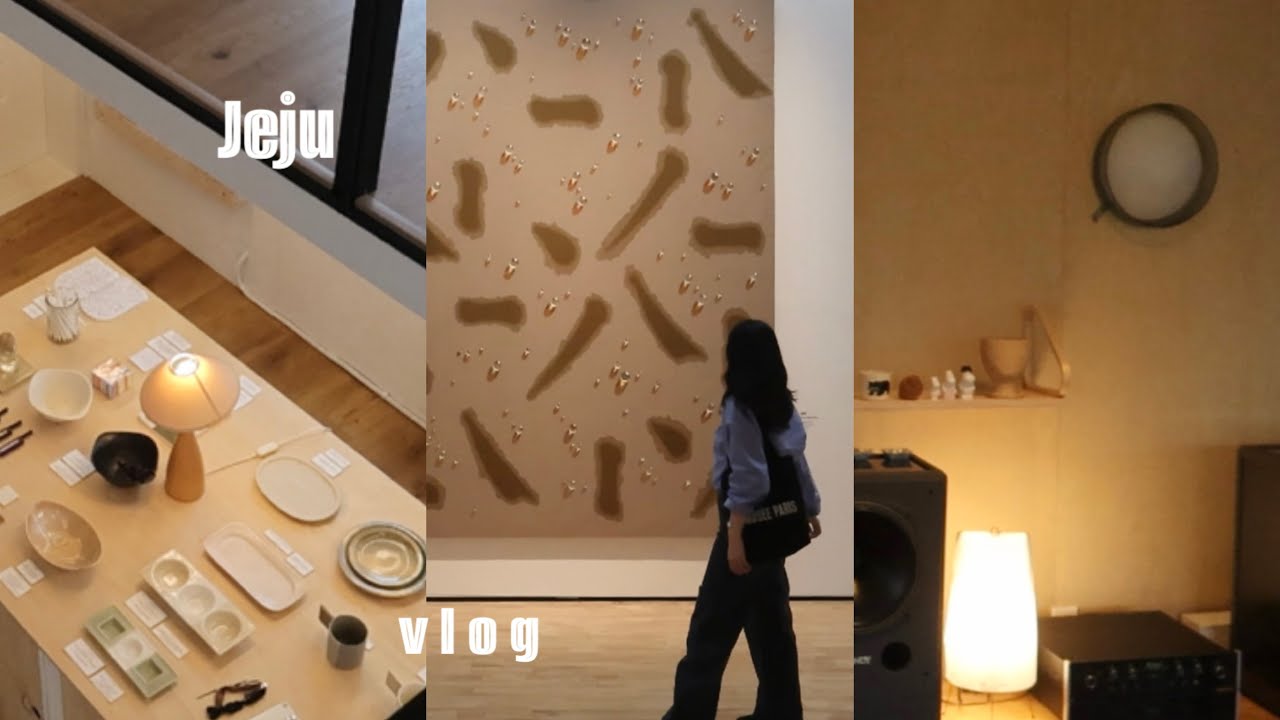 Vlog 🌾 가을 제주 | 제주 서쪽 | 카페 가고 전시 보고, 드라이브 하는 일상 같은 여행. . 제주 예쁜 숙소. .🕊️