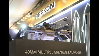 Repkon showcases its new 40 mm grenade launcher