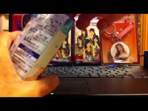 AKB48 セブンくじ&ウェハース開封