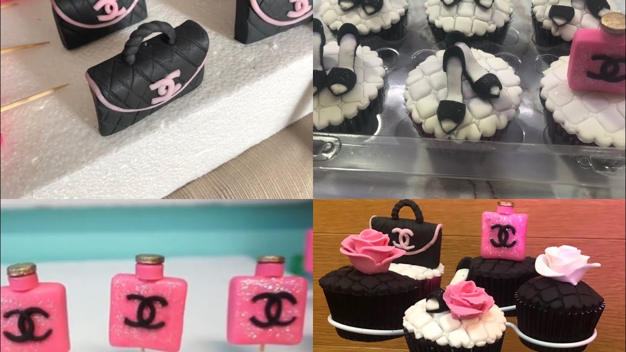 Zapatillas/Perfumes/Bolsos Para Cupcakes Chanel