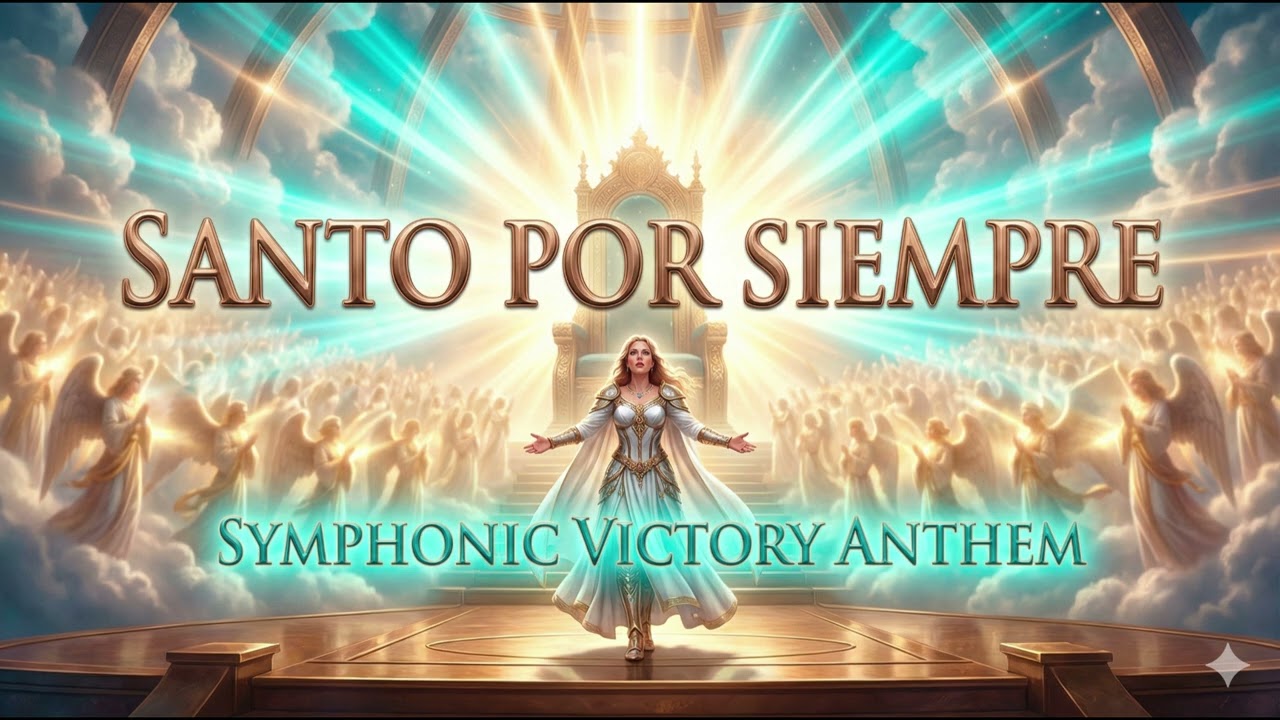 Santo Por Siempre (Symphonic Metal AI Cover) | La IBI | Epic Victory Anthem