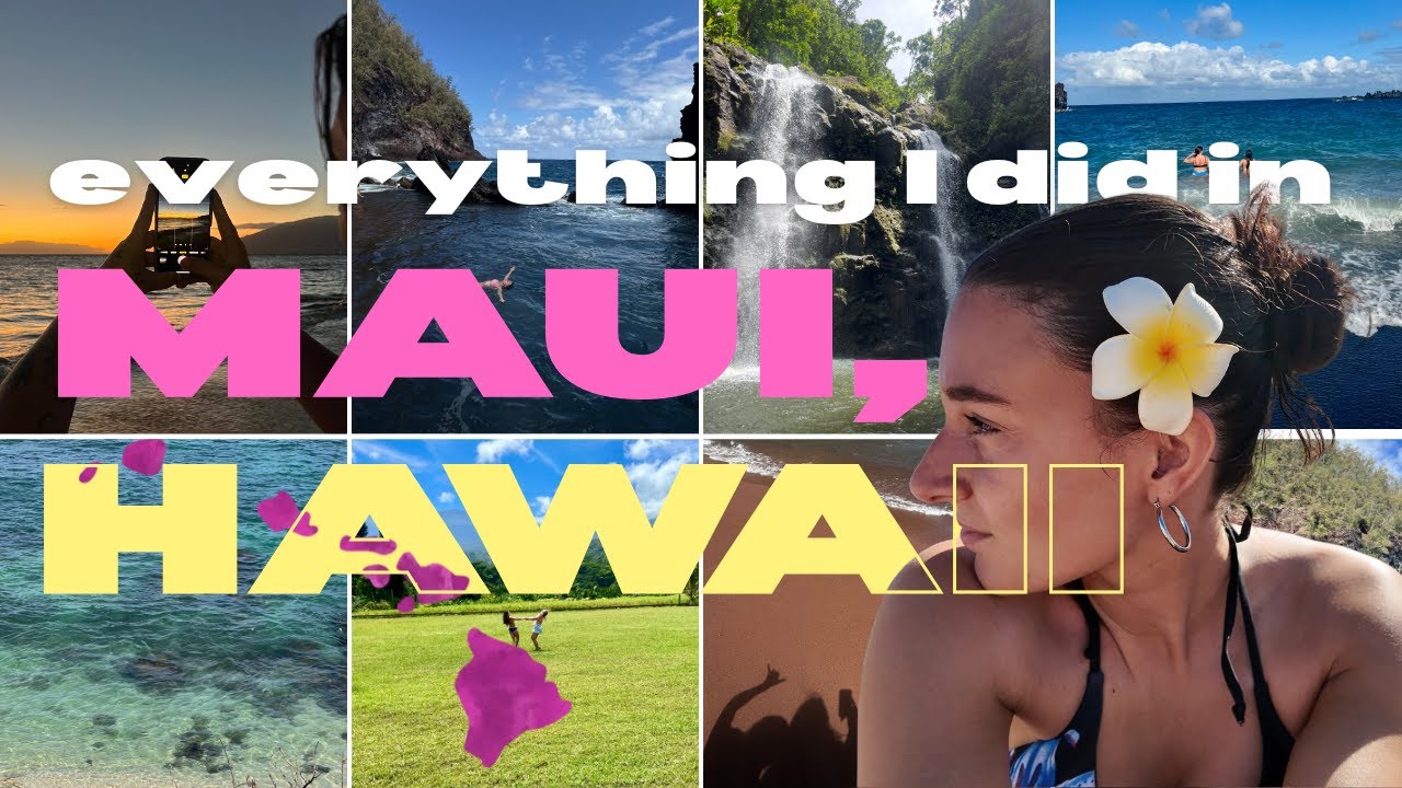 Everything I Did In Maui, Hawaii | Waterfalls, Snorkeling + An Epic Girls Trip