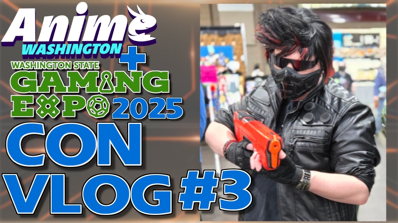 Видеоблог с выставки Anime Washington + Washington Gaming Expo 2026, часть 3 [ДЕНЬ 3]