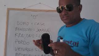 Esperanto.  Formação de Substantivos.