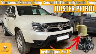 Renault Duster Petrol 2016 Installing Electric Steering Pump | Part 2 | Renault Duster Modification