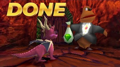 I finally beat the hardest Spyro 3 mod