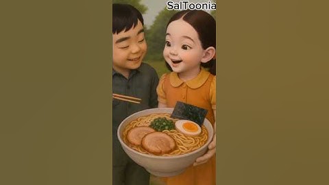 SQUID GAME AI RAMEN ASMR #squidgame #squidgame2 #ai #asmr