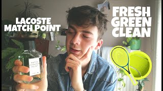 LACOSTE MATCH POINT | FRESH CLEAN GREEN SCENT | FRAGRANCE REVIEW | CHEAP SUMMER MENS FRAGRANCES |