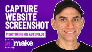 How to capture website/app screenshots using Make (monitoring on autopilot for nocode apps)